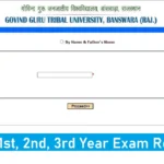 ggtu ba 2nd year result