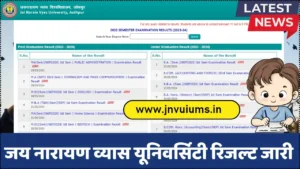 jnvu ba 3rd year result